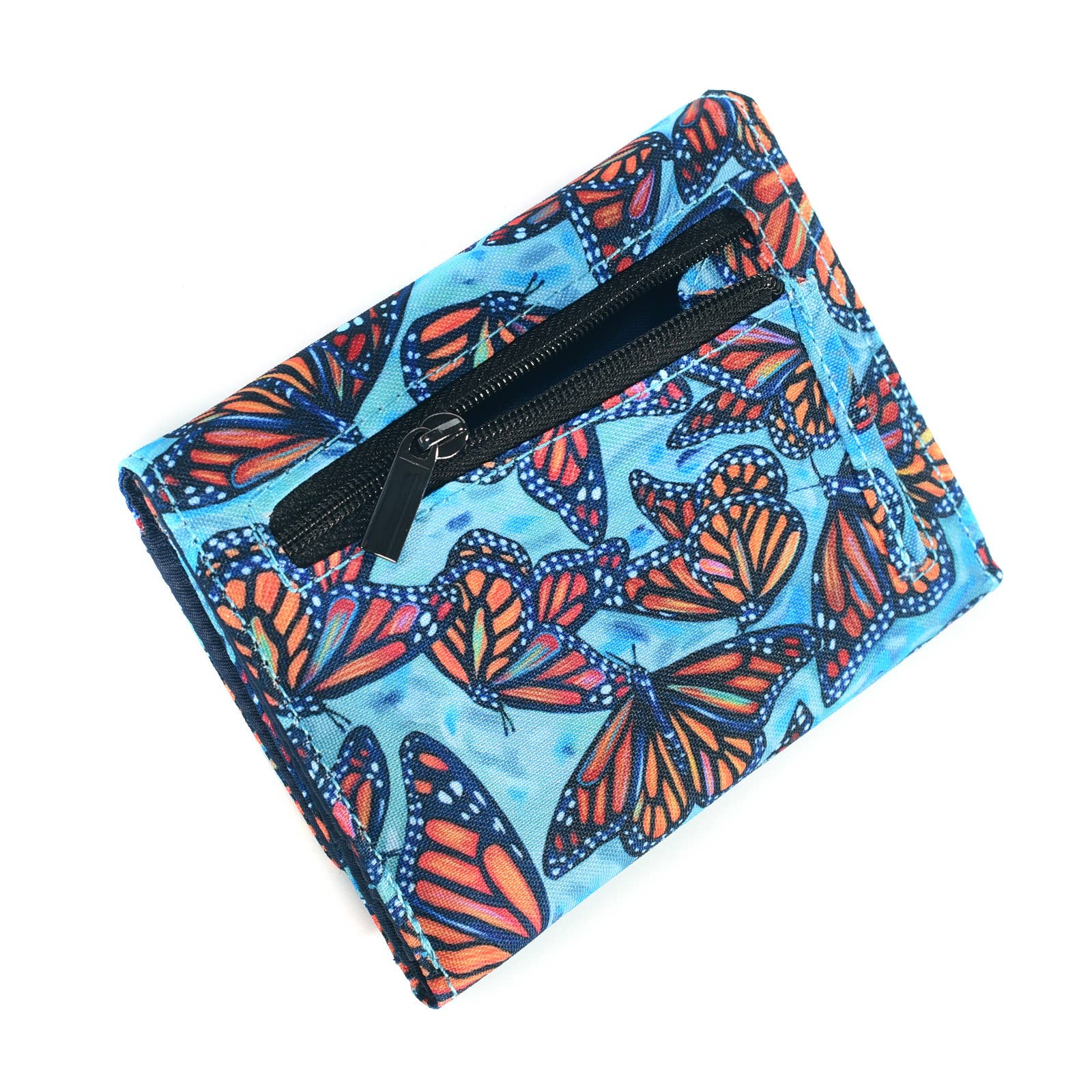 Sipsey Wilder – Großhandel Brieftasche – Damen – Monarch Magic dreifach gefaltete Geldbörse3