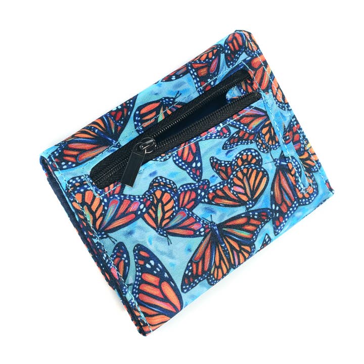 Sipsey Wilder - Vente Portefeuille – femme - Portefeuille à trois volets Monarch Magic3