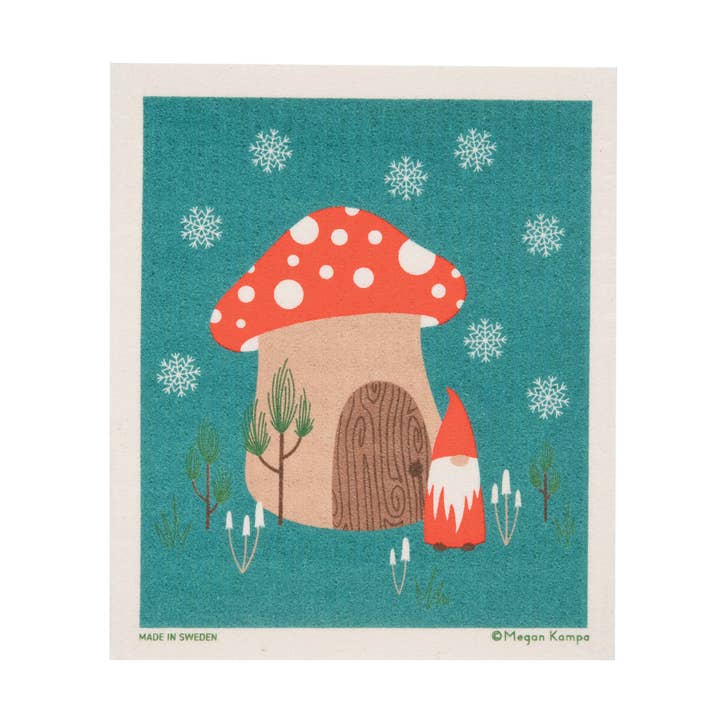Swedish Dishcloth - MK Gnome Home for wholesale by Cose Nuove
