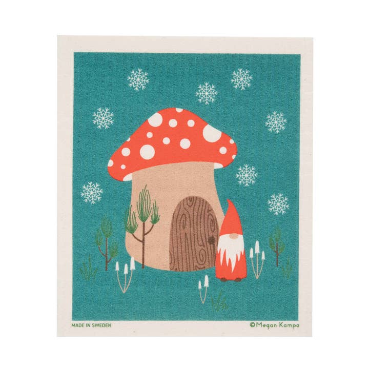 Swedish Dishcloth - MK Gnome Home for wholesale by Cose Nuove