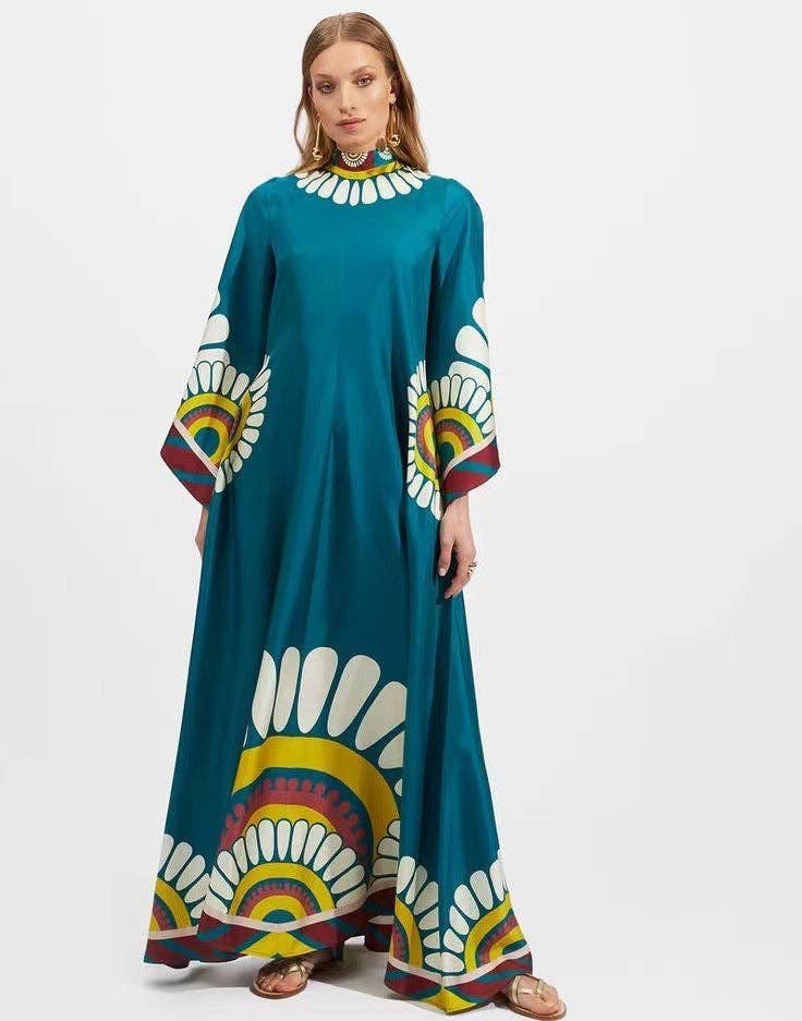 Your Beautiful Boutique - Vendita all'ingrosso Vestito - Donna - Commercio all'ingrosso Estate Moda Donna Abito Casual con Scollo a V9