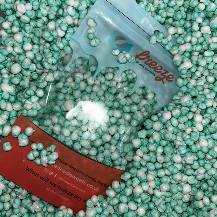 Freeze Dried Sweets – wholesale Boiled sweets – Apple Infinions 60g - Freeze Dried Sweets