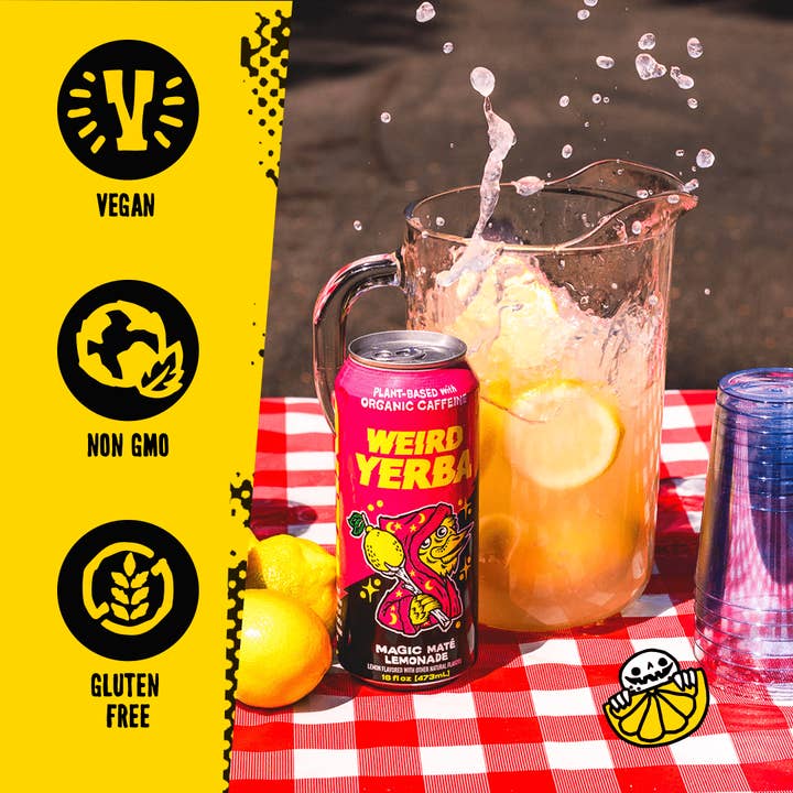 Weird Beverages - Wholesale Sports/Energy Drink - Magic Mate Lemonade 12pk/16oz Cans3