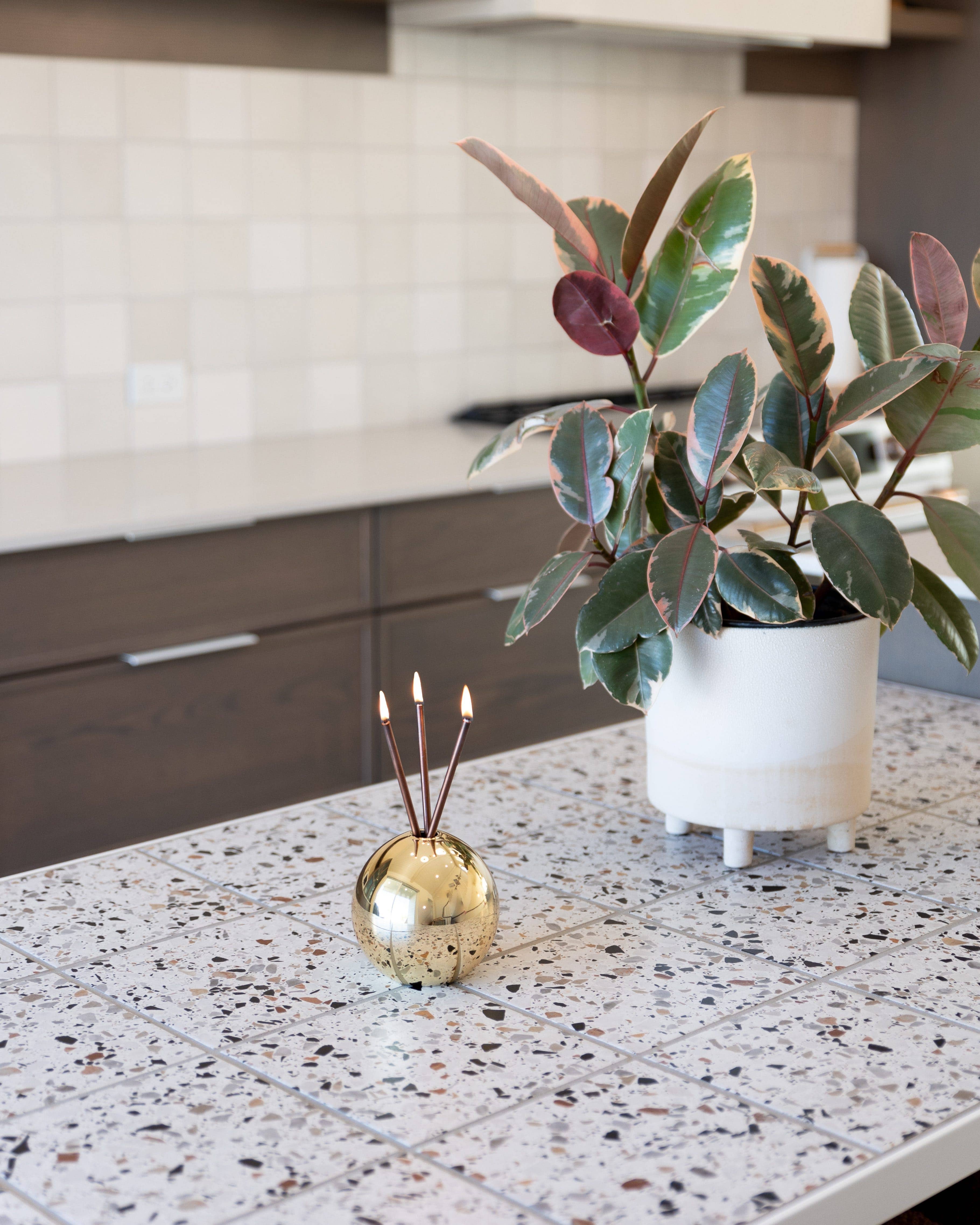 Everlasting Candle - Wholesale Vase - Neva Vase, Gold Metallic [Case of 6]9