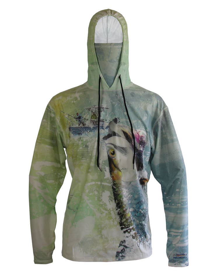 Cognito Brands, Inc. - Wholesale Hoodie - Men's - Tarpon Online Graphic Fishing Hoodie0