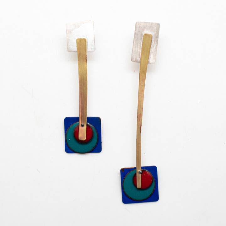 Gelenkiger Ohrring 12 für den Großhandel von ELZA PEREIRA