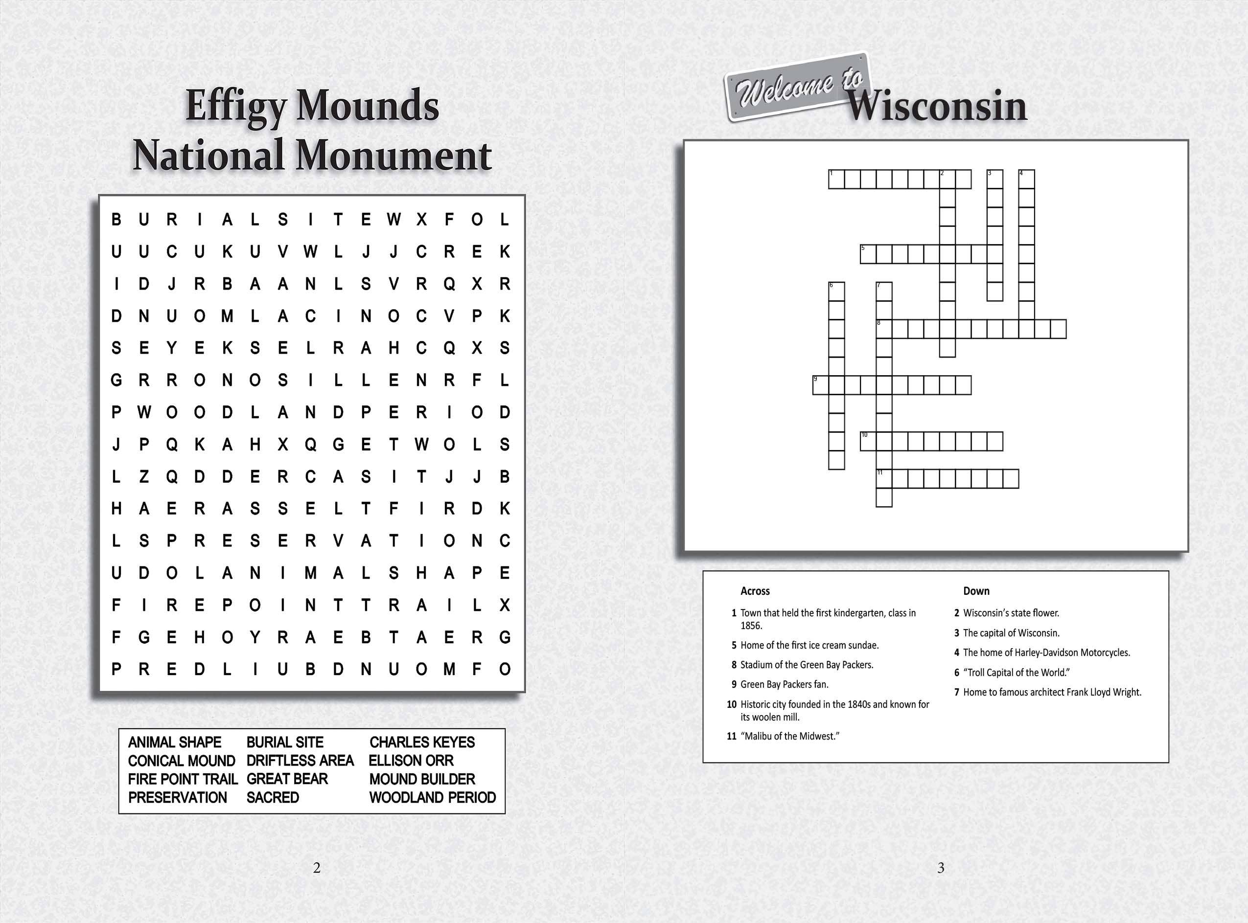 Applewood Books - Wholesale Puzzle - Adult - Great American Midwestern Road Trip Puzzle Book1