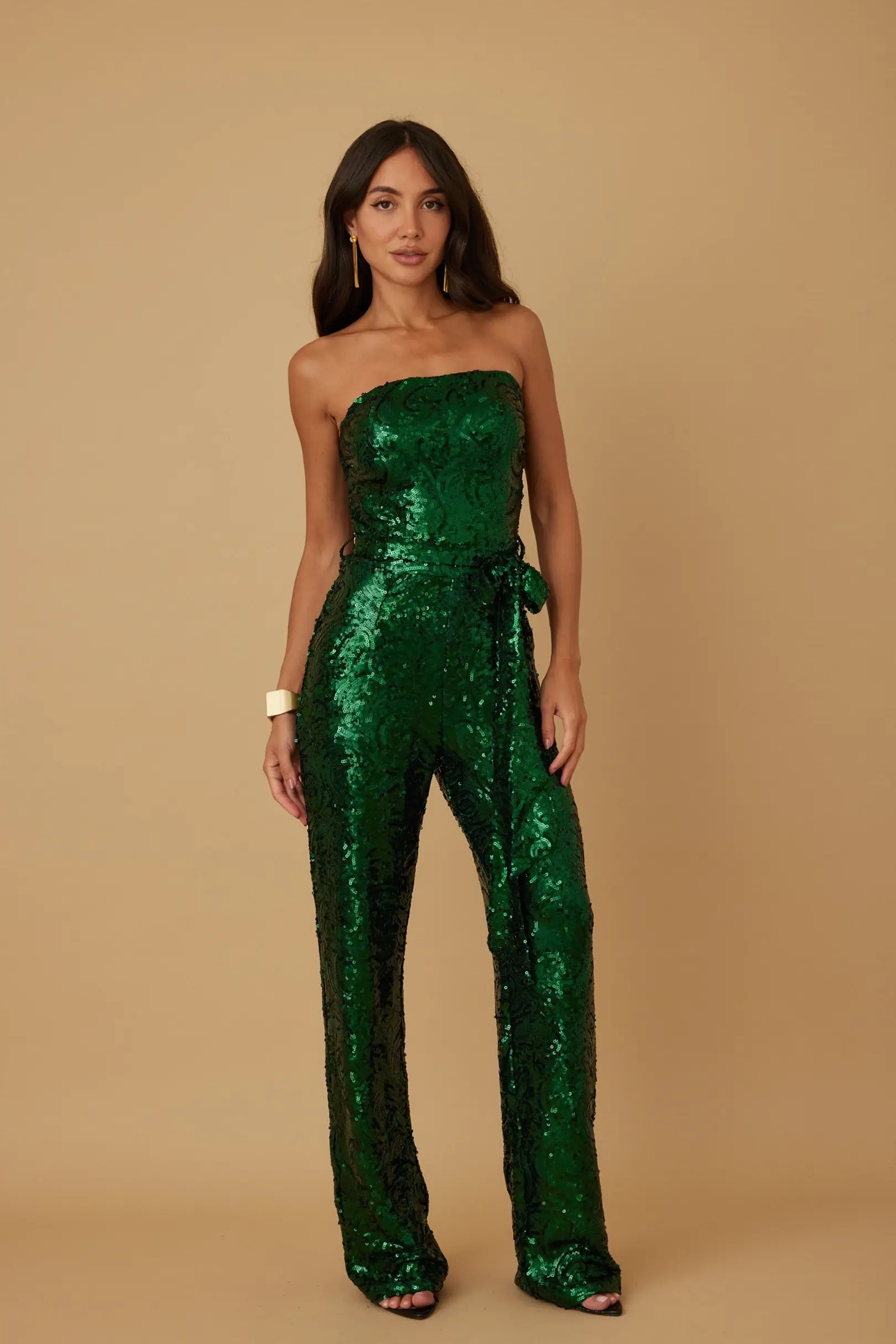 Glo Collective - Vente Combinaison – femme - COMBINAISON BUSTIER À PAILLETTES PARTOUT6