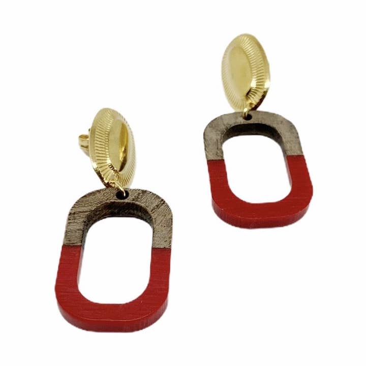 MERINGUE örhängen för wholesale av Pompons et Coquillages