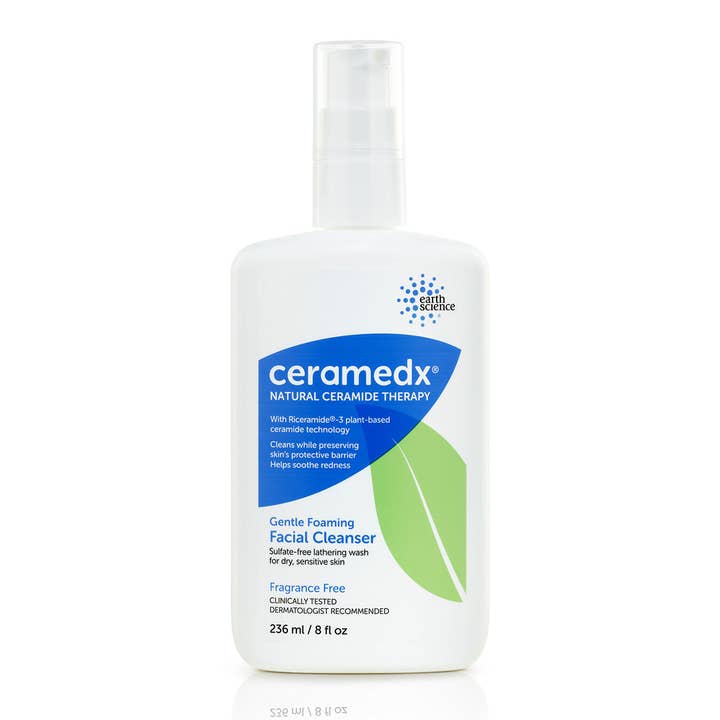 Gentle Foaming Facial Cleanser 8 fl. oz. for wholesale by Ceramedx Natural Ceramide Therapy