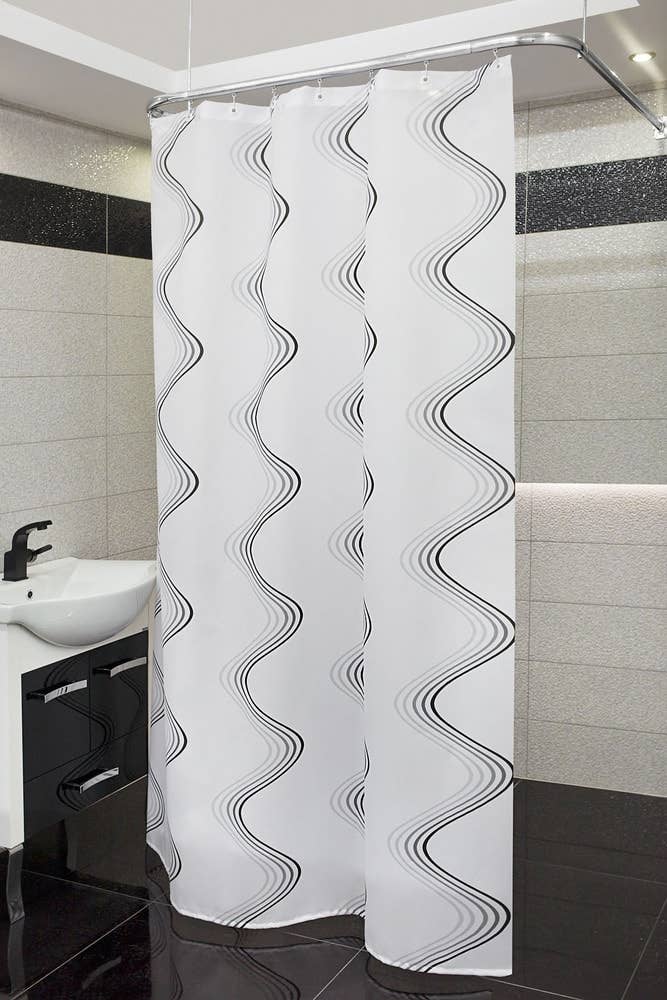 TROPIK HOME - Wholesale Curtain Rod - Shower Curtain Rail/Rod, L or U Shape, Corner Pole Track2