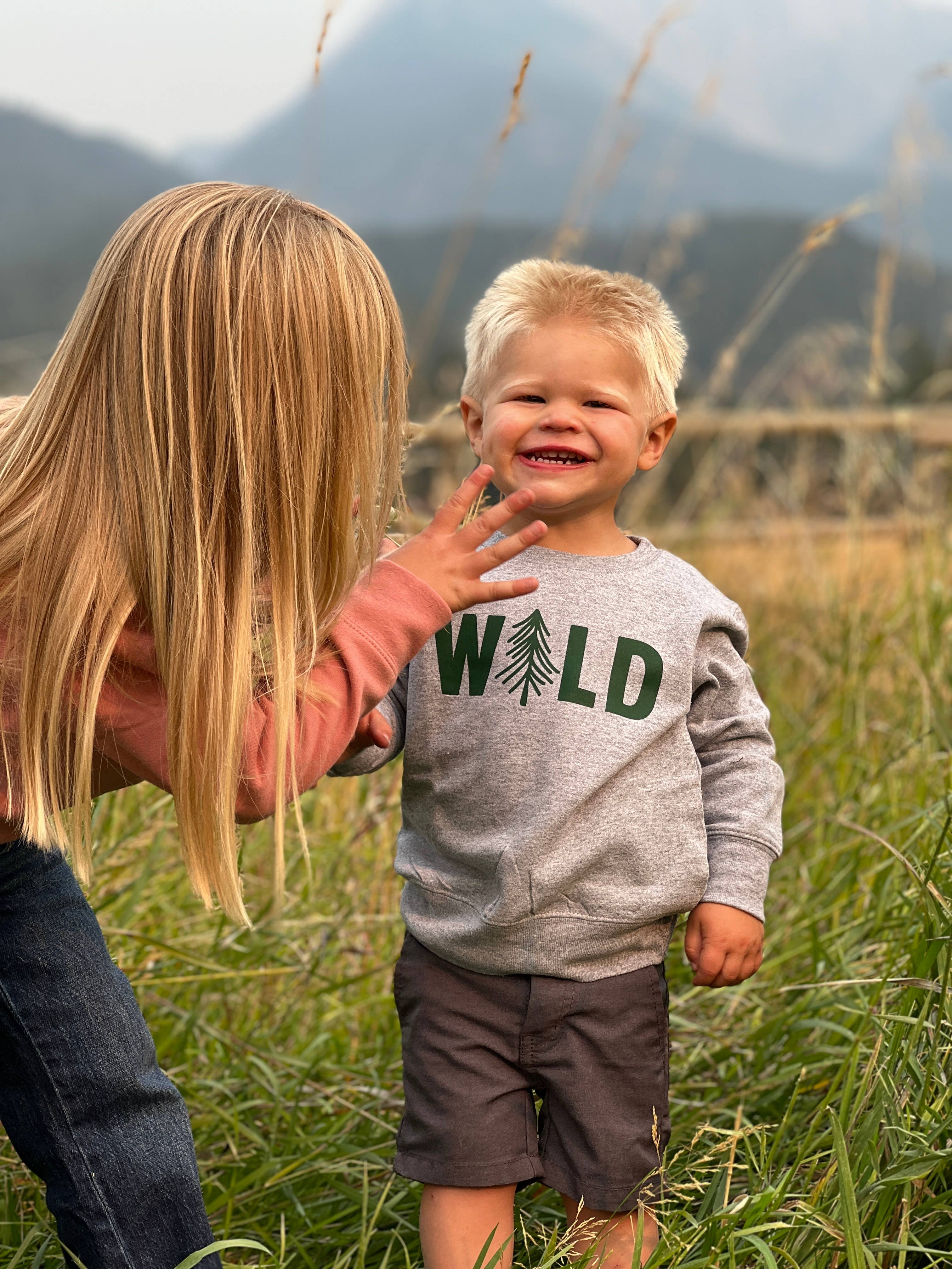 Made of Mountains - Wholesale Sweatshirt - Kinderen - WILD Tree Crew voor kinderen4