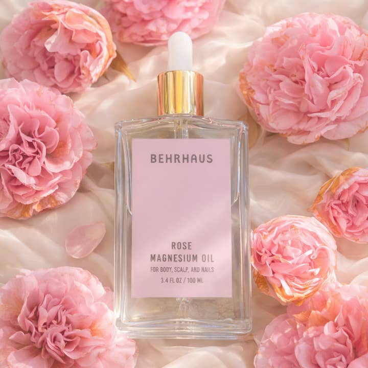 Rose Magnesium Oil for wholesale by Behrhaus