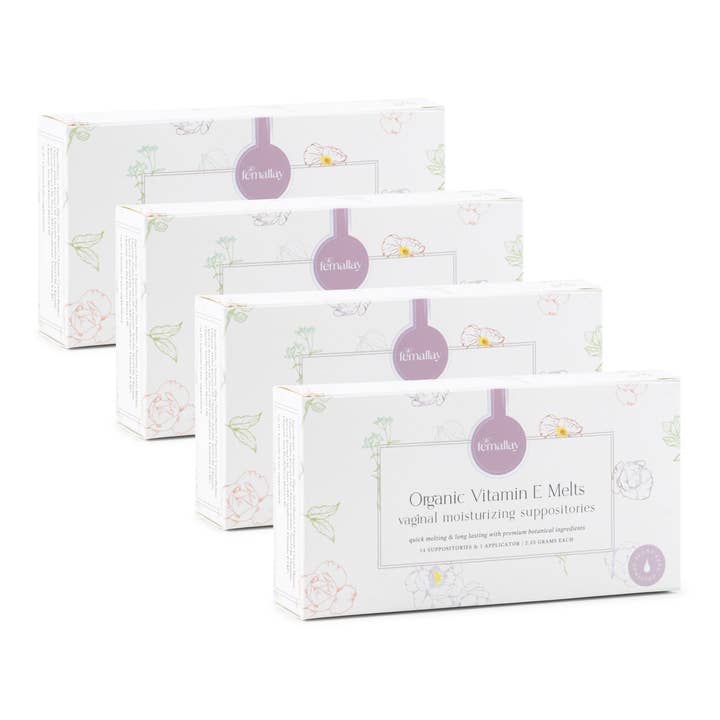 Femallay Inc - Vente Lubrifiants - Suppositoires fondants bio hydratants pour intimité vaginale11