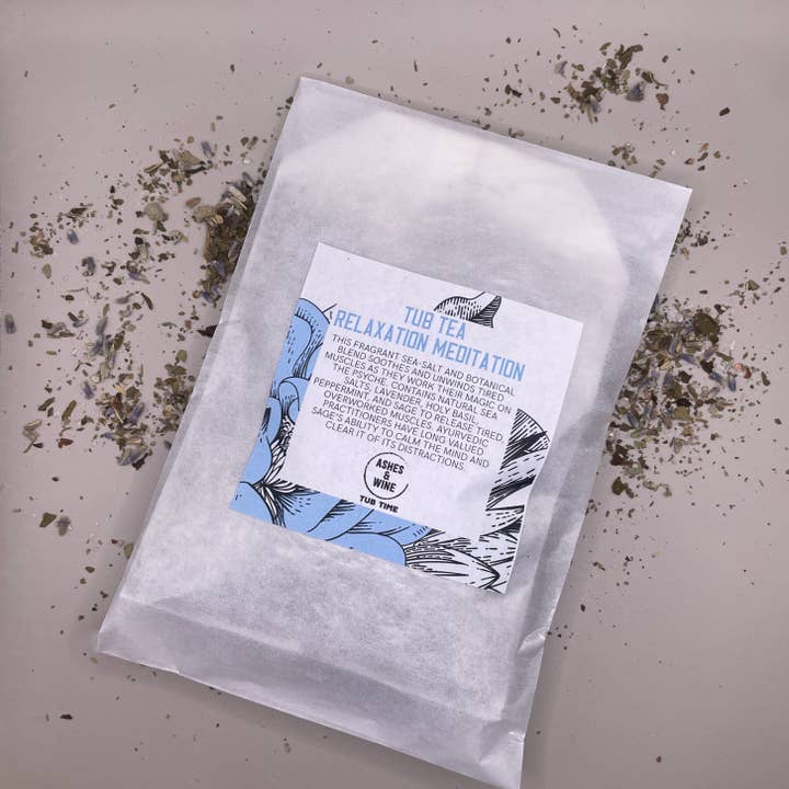 Wannentee Entspannung/Meditation für den Großhandel von Ashes & Wine Tub Time