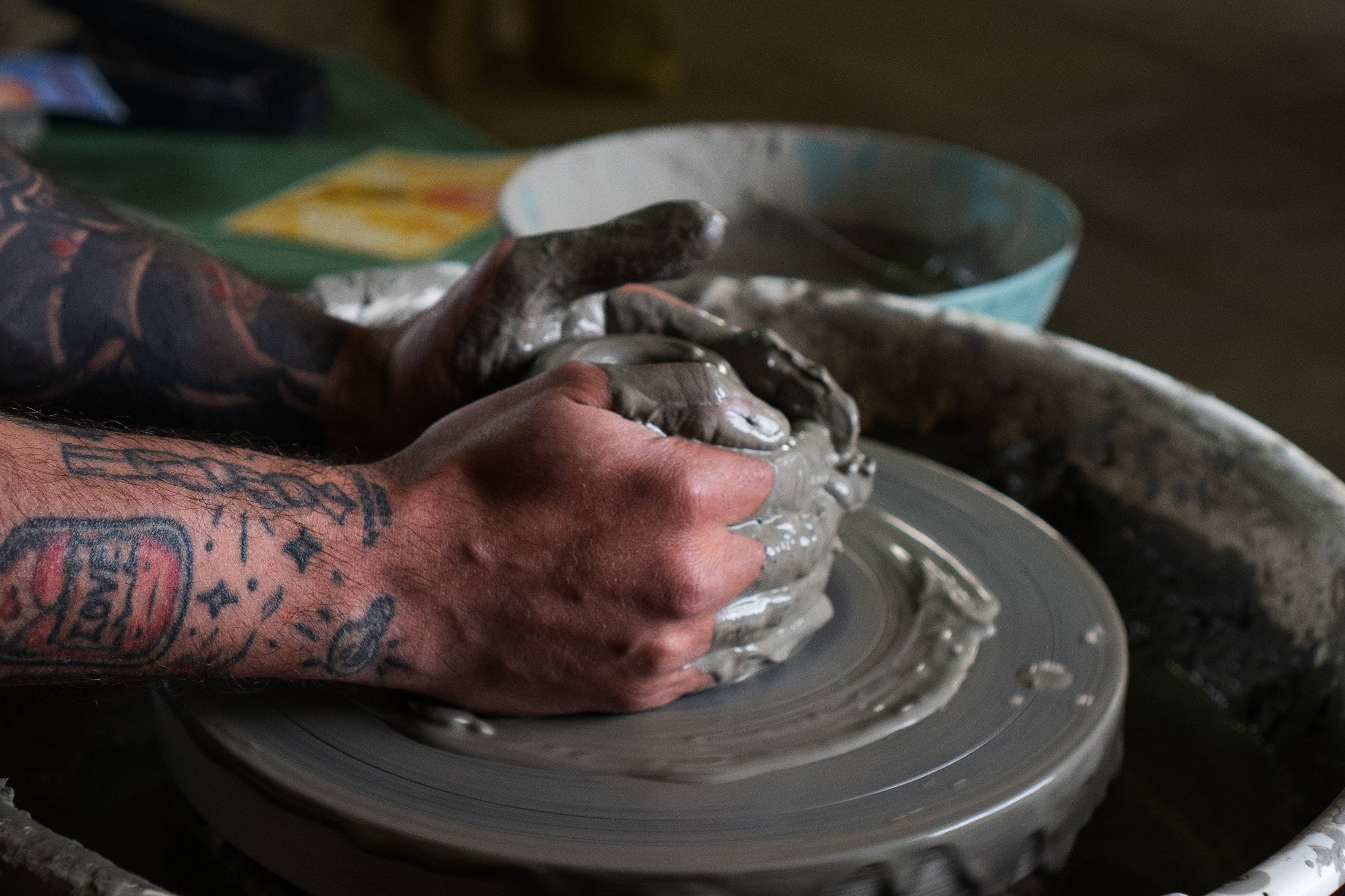 MENA FUECO studio - Wholesale DIY Craft Kit - POTTERY WHEEL WORKSHOP1