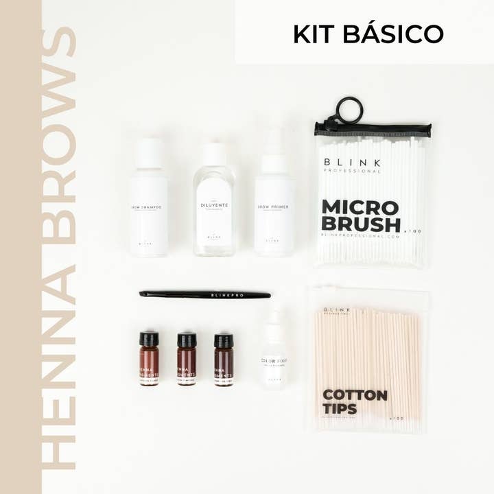 Blink Professional – Großhandel Augenbrauen-Set/-Kit – KIT Henna Brows · Augenbrauen Shading
