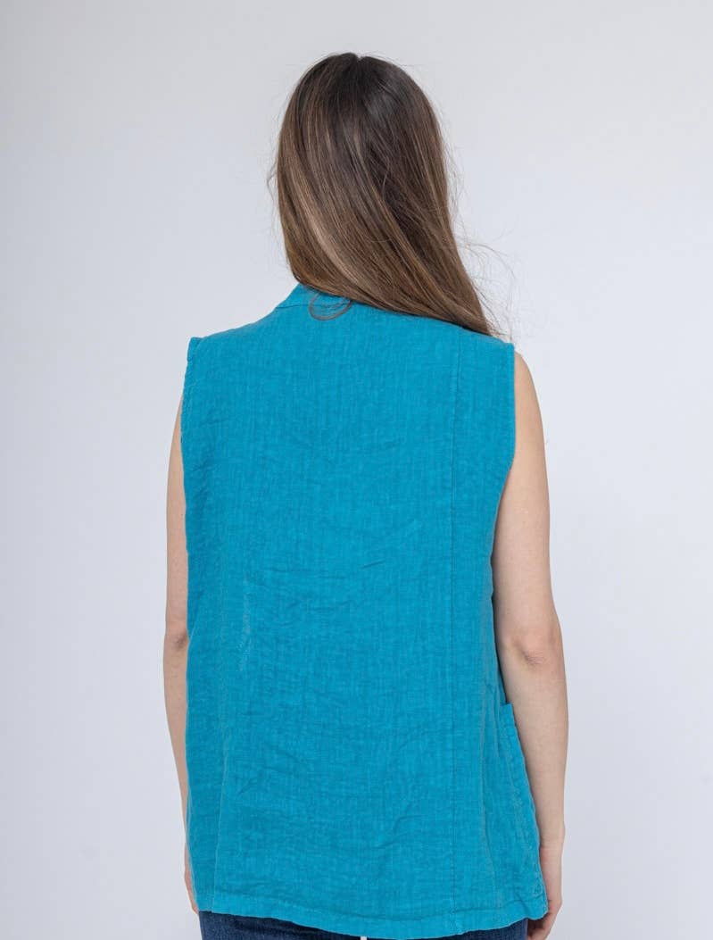 LINEN & COTTON HOUSE – Großhandel Oberbekleidungsweste – Damen – WESTE AUS LEINEN 5172 BESTSELLER FRÜHLINGS- UND SOMMERKLEIDUNG 27