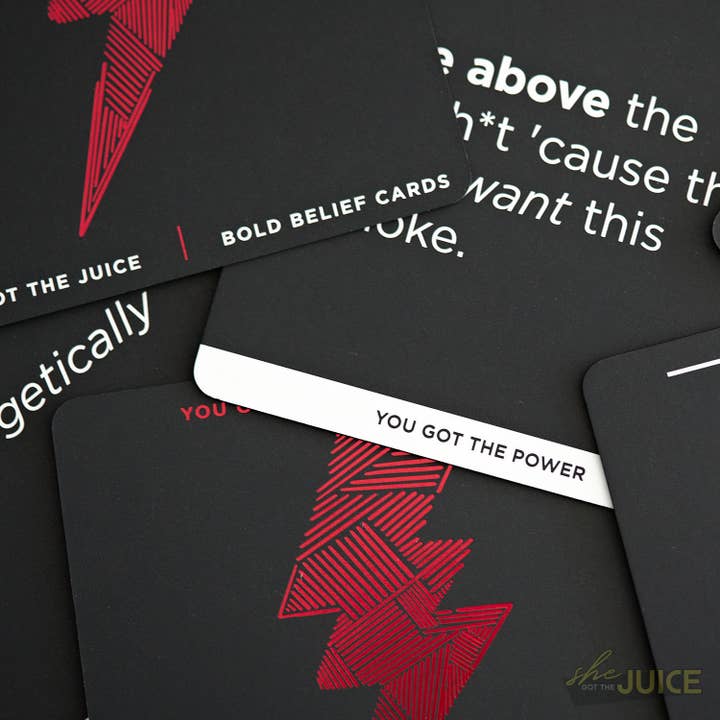 She Got The Juice - Wholesale Tarot Cards - You Got The Power Bold Beliefs Card Deck3