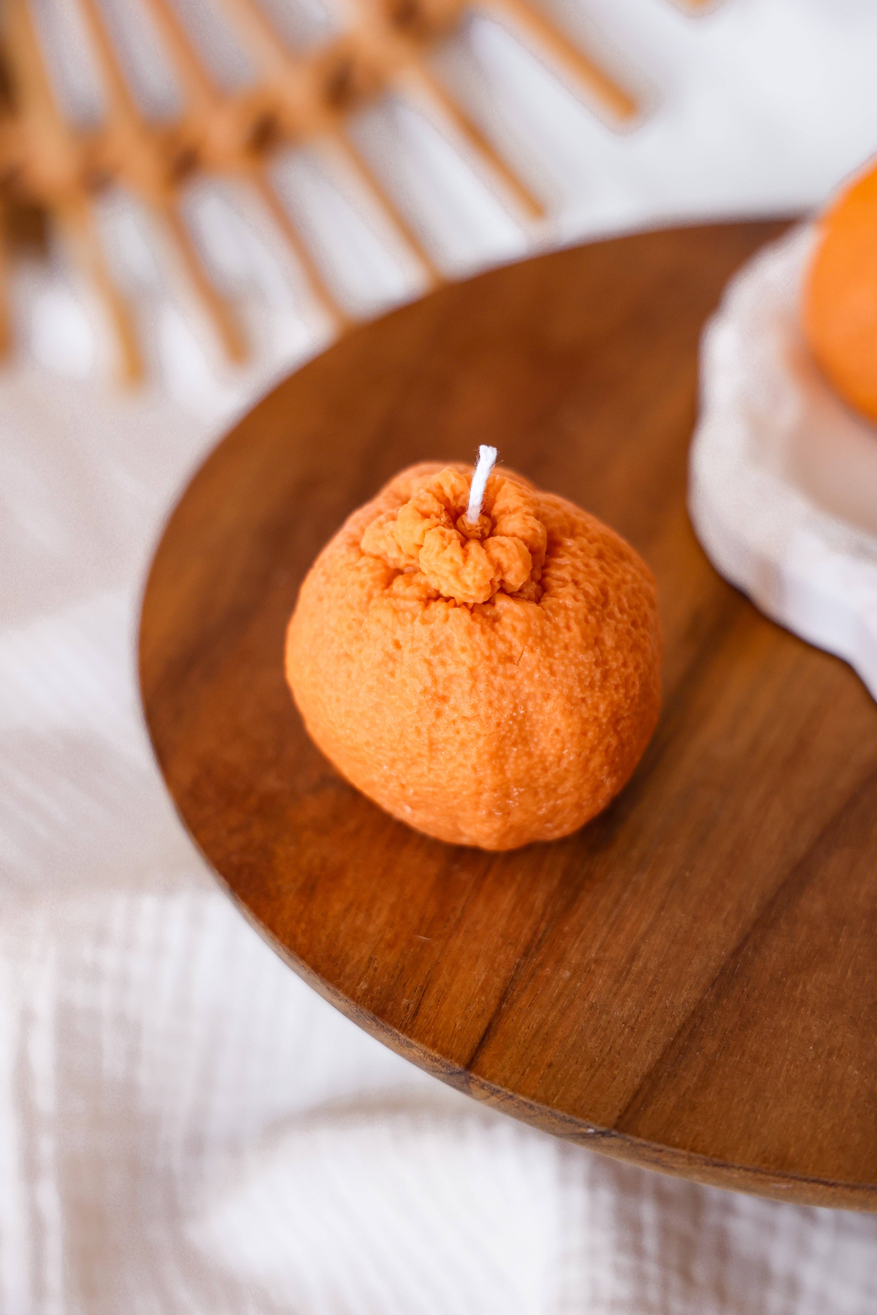 Niki Candle - Wholesale Novelty Candle - Orange2