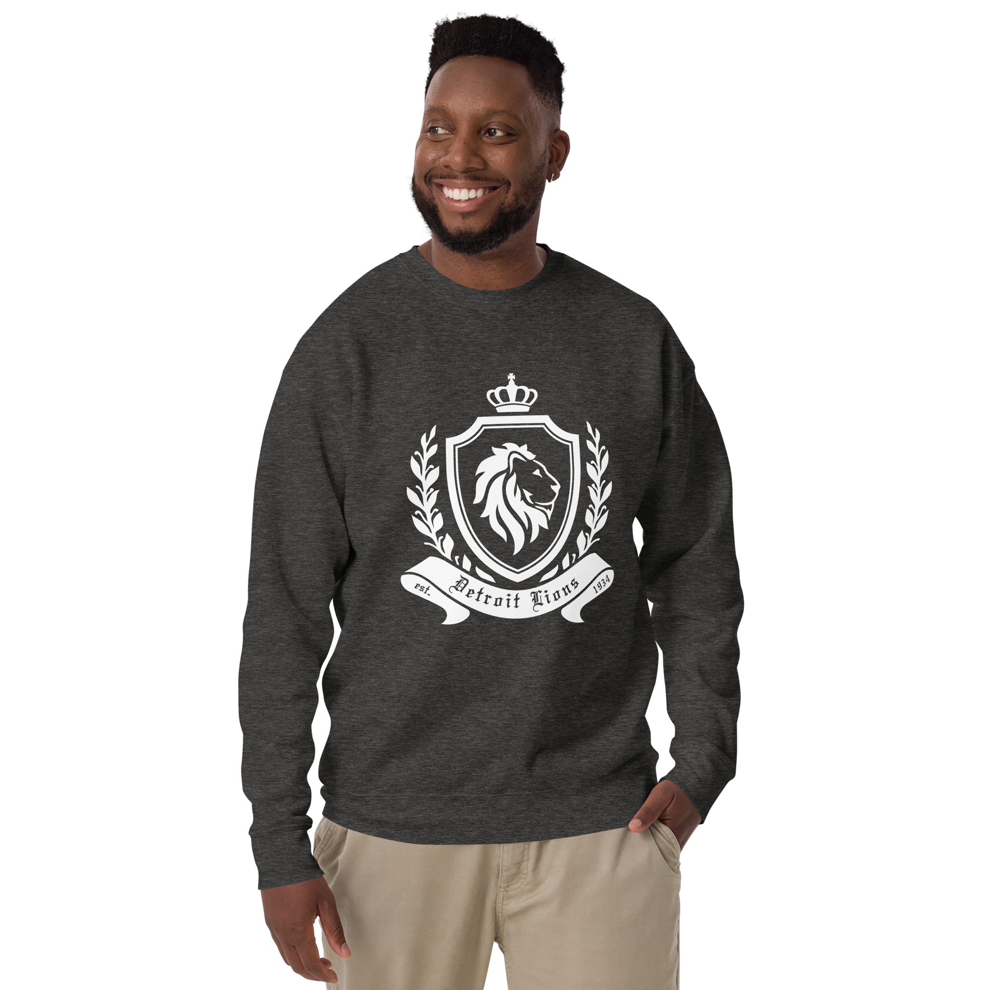 Sara Lutz Art - Wholesale Graphic Sweatshirt - Unisex - Lions Crest Sweatshirt7