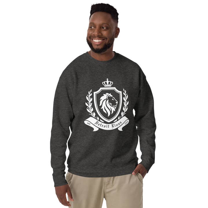 Sara Lutz Art - Wholesale Graphic Sweatshirt - Unisex - Lions Crest Sweatshirt7