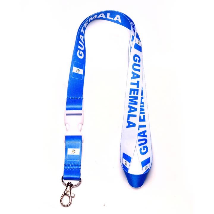 Eastex - Wholesale Lanyard - Unisex - Guatemala Flag Reversible Lanyard1