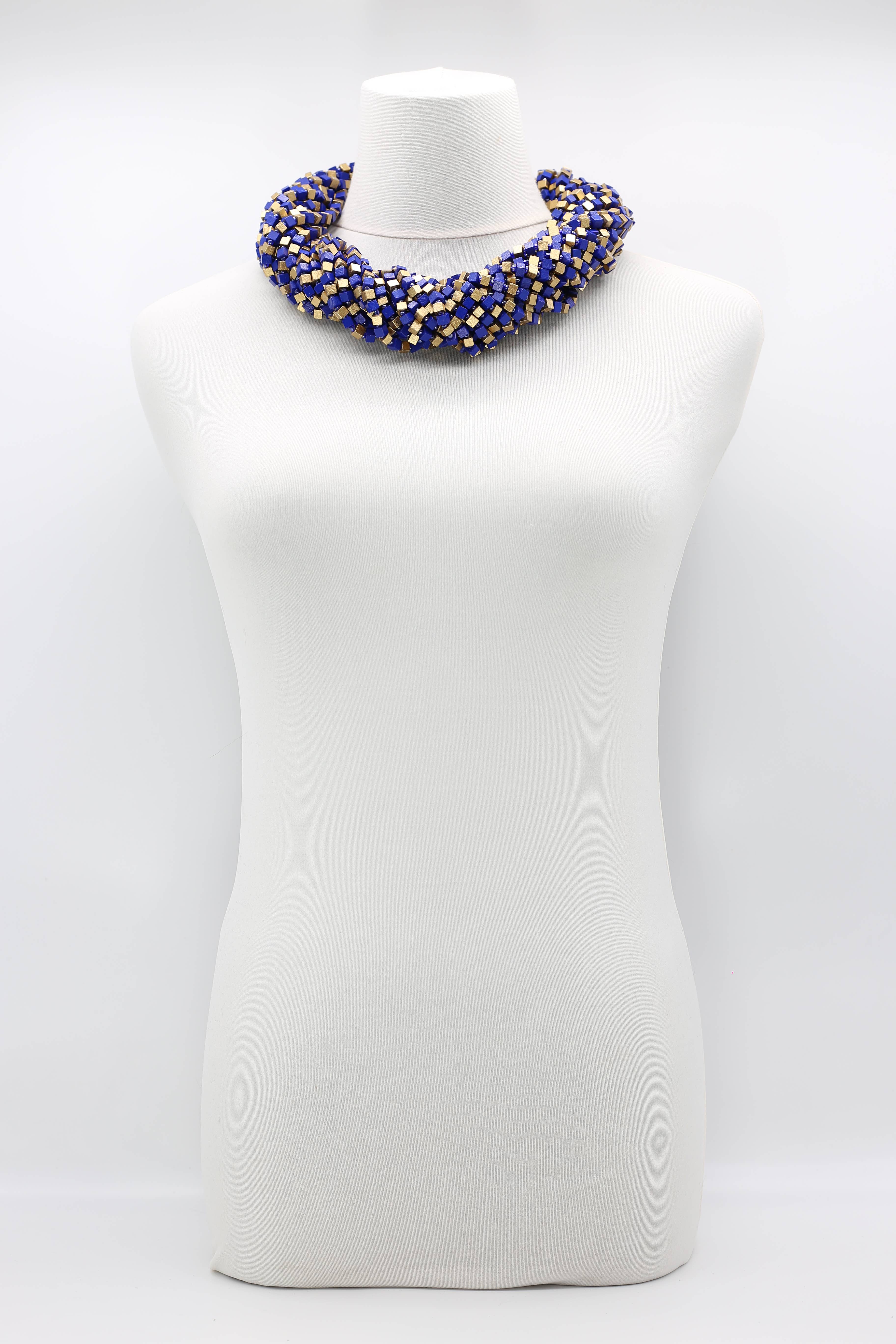 Jianhui London – Engroshandel Perlehalskæde – Den næste Pashmina halskæde Træperler - Mosaic Art93