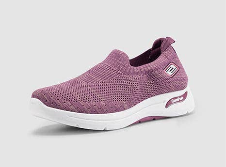 FitVille - Wholesale Slip On Sneakers - Women's - FitVille Women's Lightweight Breathable Slip-on Sock Walking Sneakers10