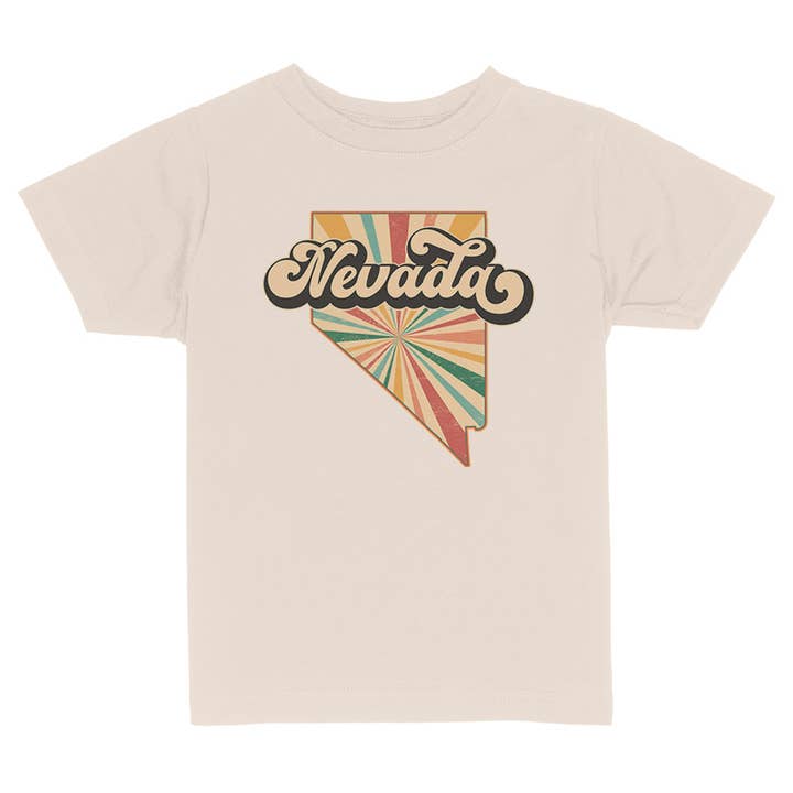 Retro Nevada trøje til småbørn og unge for engroshandel hos Itsy Bitsy Bella Co