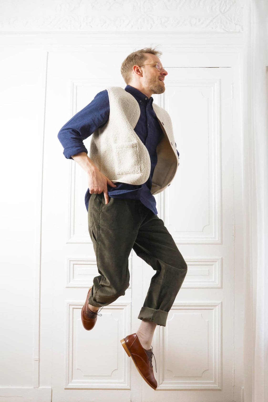 Swivells - Wholesale Derby Shoes - Women's - Oscar - Derbies Marron en Cuir1