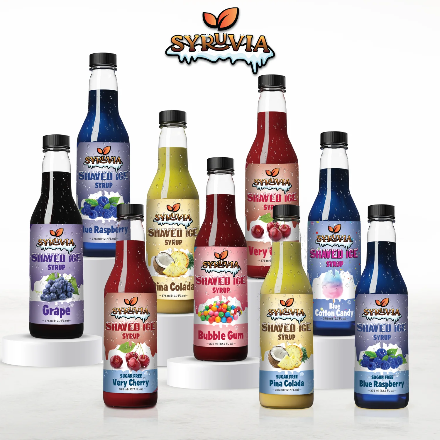 Syruvia - Wholesale Flavored Syrup - Shaved Ice Grape Syrup6