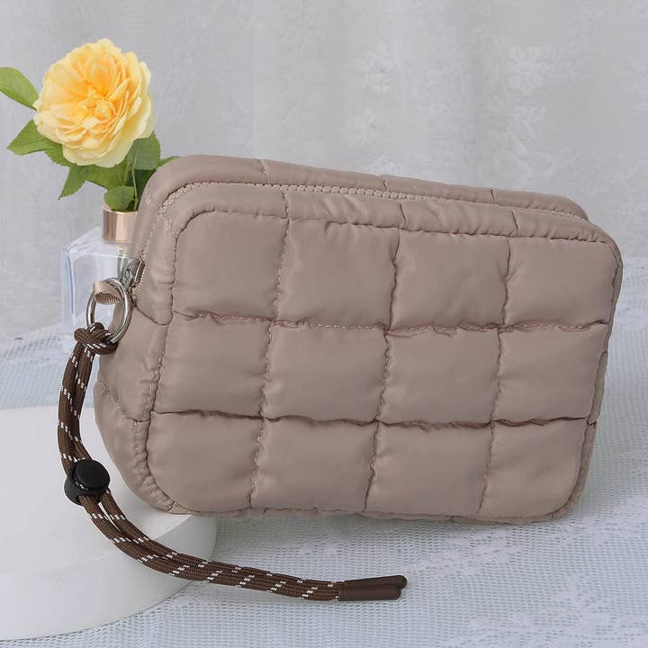 MiMi Wholesale - Wholesale Pouch - Women's - QP008 Nylon Quilted Puffer Clutch/Pouch19