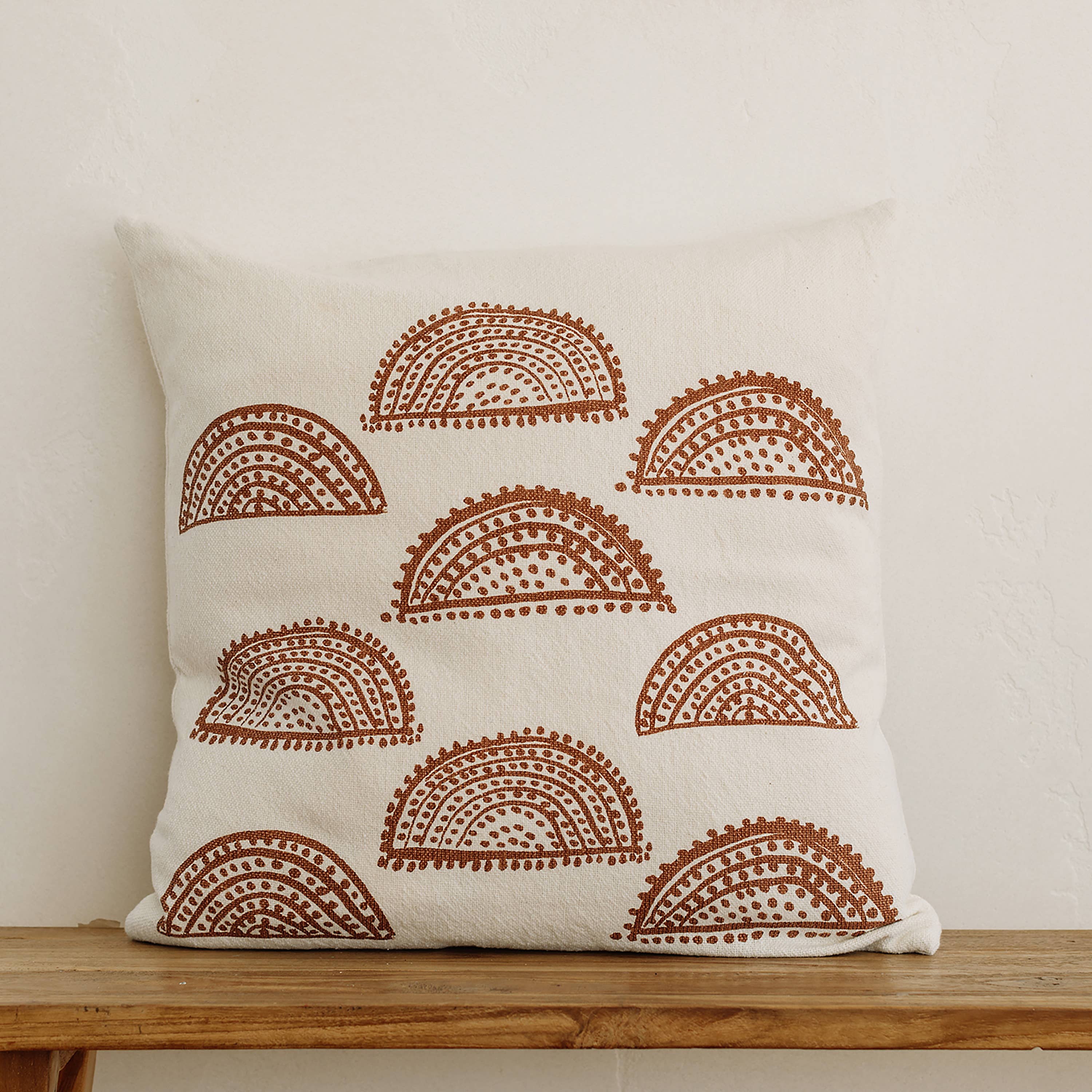 NAKI & SSAM INC. - Wholesale Throw Pillow Cover - Meraki Collection 20in. Square Gond Art Inspired Small24