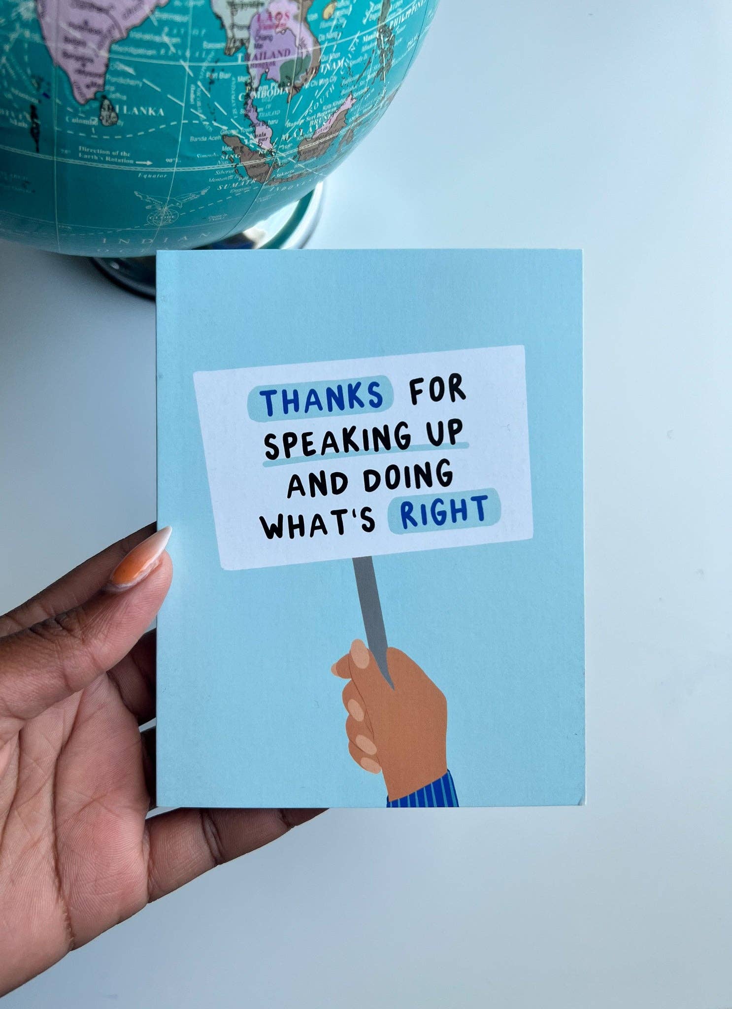 Oh Happy Dani - Wholesale Thank You Card - Doing What's Right Greeting Card3