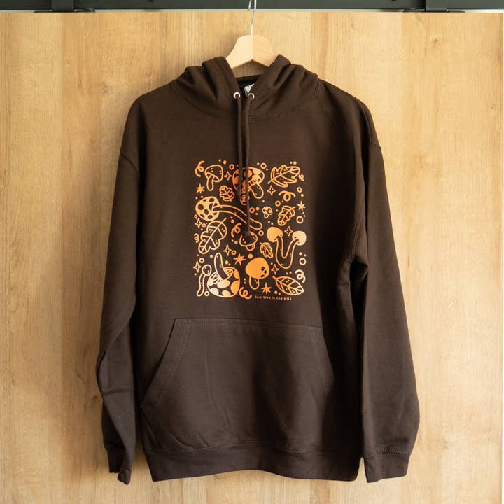 Autumn Mushrooms Hoodie for wholesale by Sparkles in the Wild