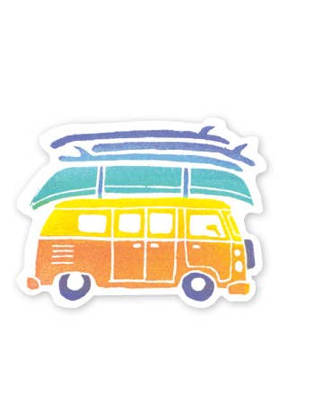 Autocollant Surf Bus pour la vente par Tori Tornado