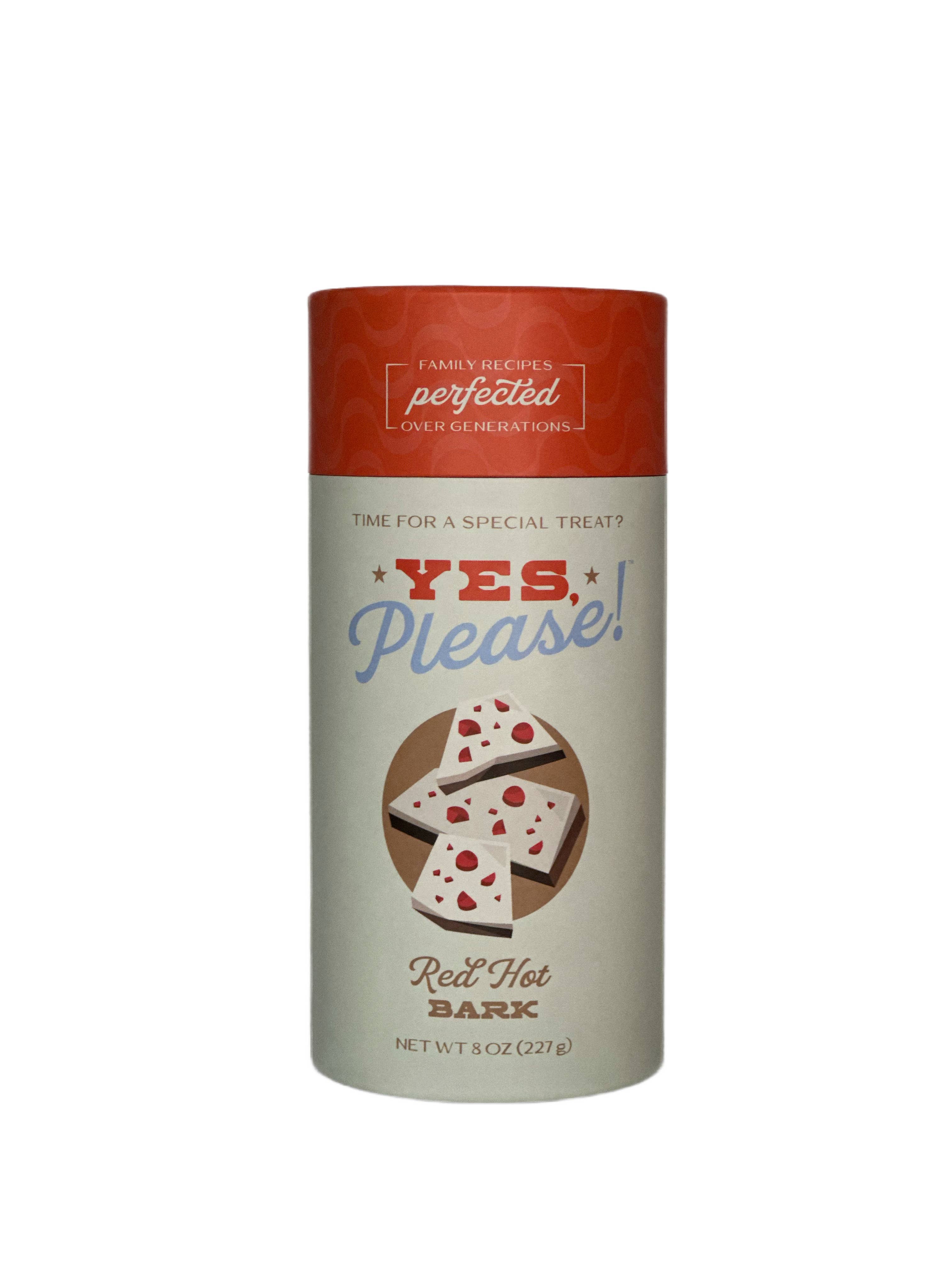 Yes, Please! Treats - Vente Friandises enrobées de chocolat - Écorce rouge