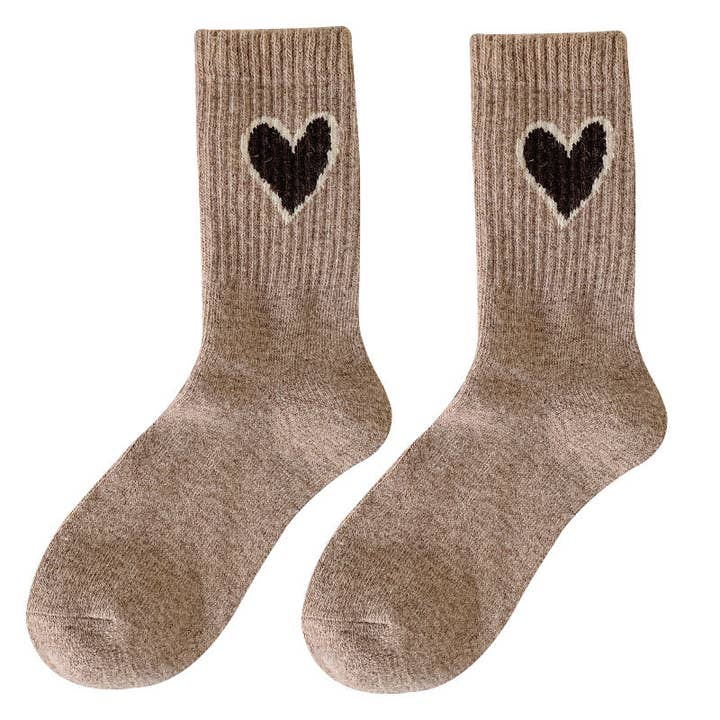 Gohobi (We cover U.S. import duties) - Wholesale Socks - Women's - Gohobi Wool Heart Socks21