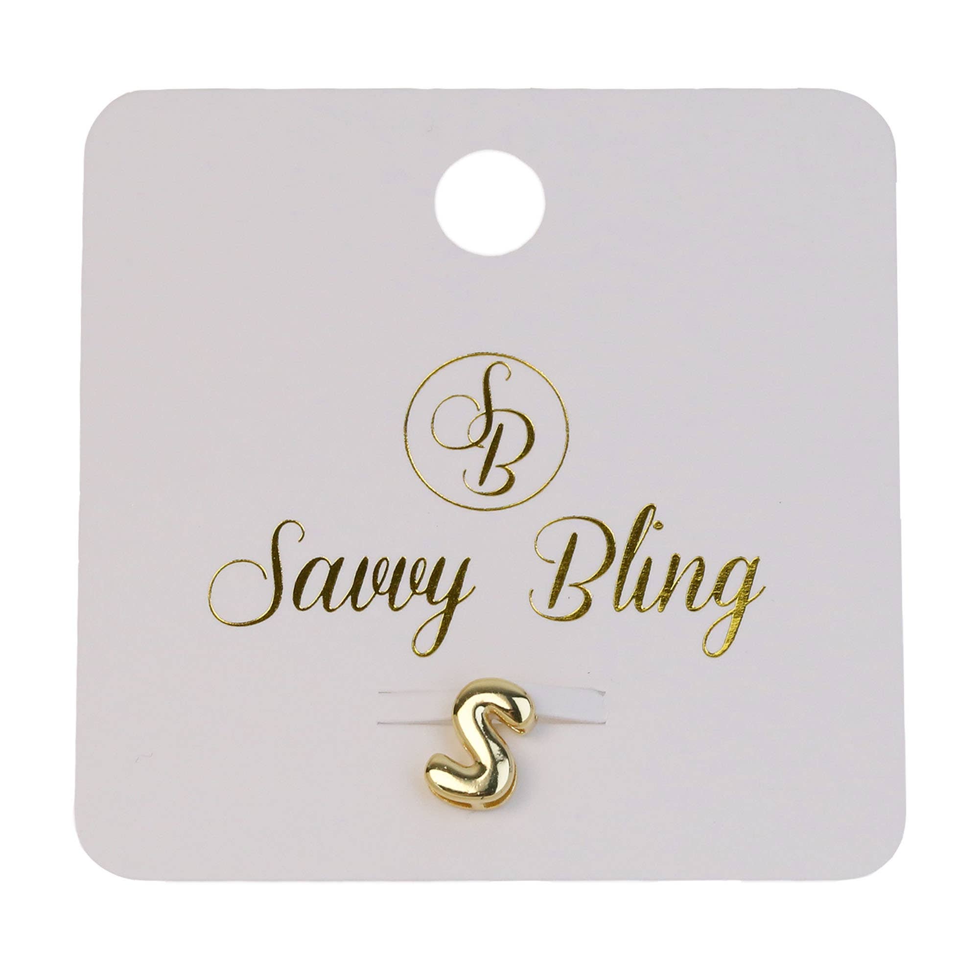 Savvy Bling - Wholesale Pendant/Charm Necklace - Custom Initial or Custom Name Slider Necklace57