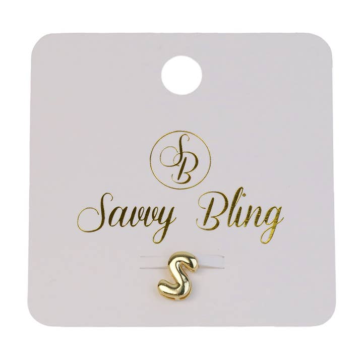 Savvy Bling - Wholesale Pendant/Charm Necklace - Custom Initial or Custom Name Slider Necklace57