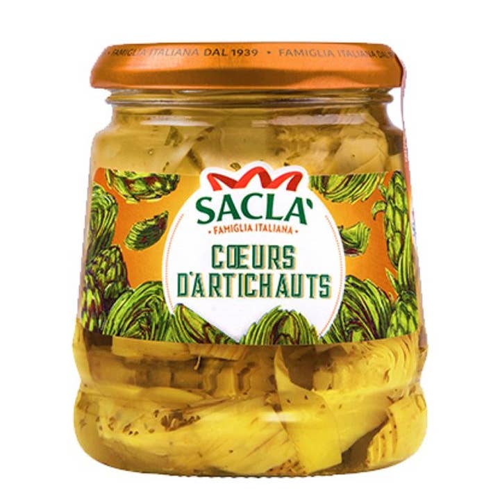 Artichoke heart antipasti 285 g for wholesale by Sacla