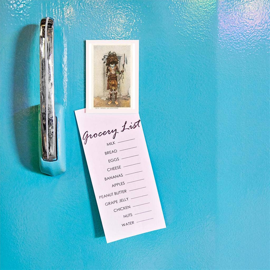 Found Image Press - Wholesale Magnet - Magnet NA-118 Cochiti Pueblo Indian in Buffalo Dance1