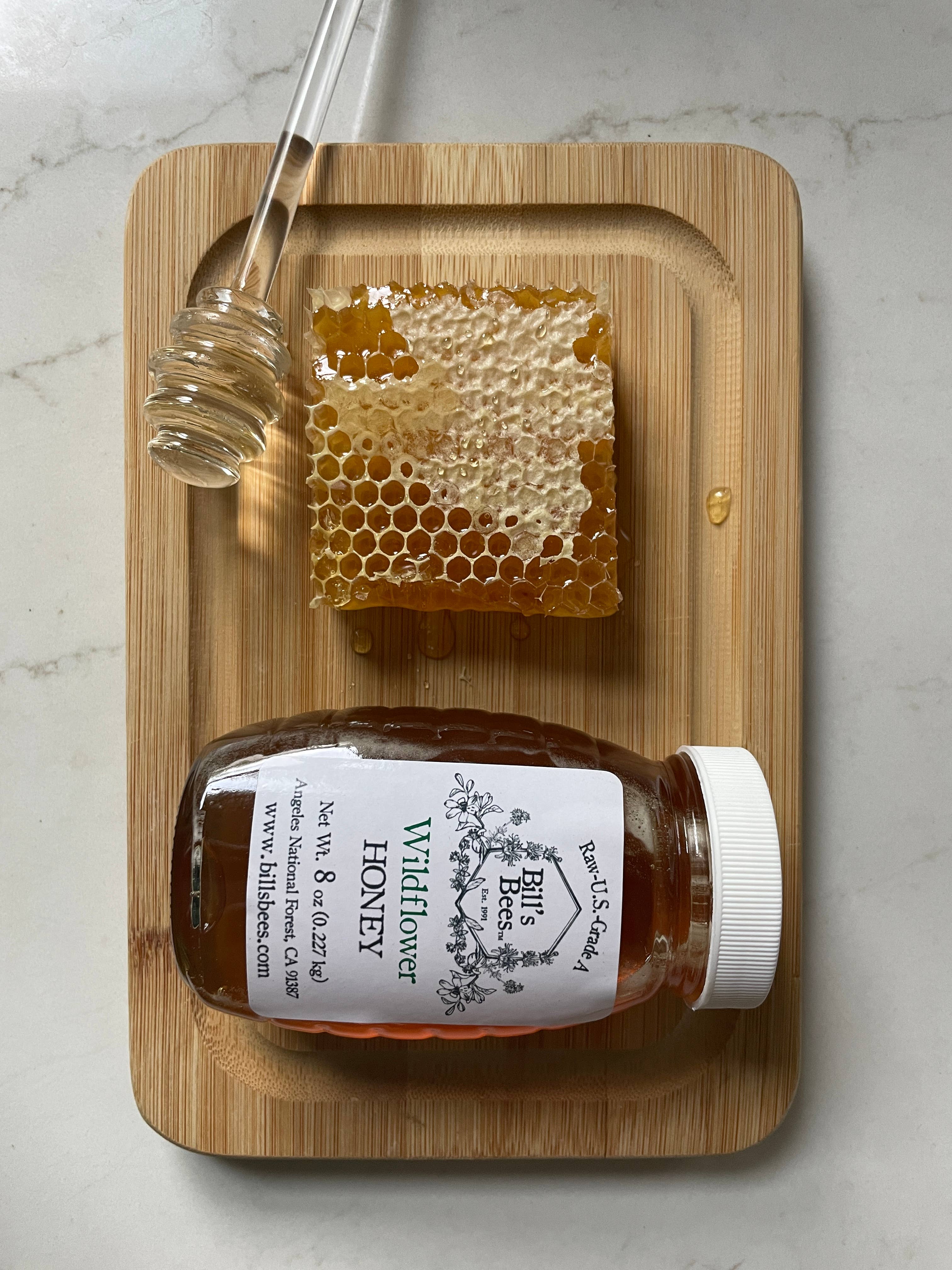 Bill's Bees - Vendita all'ingrosso Miele - 8 oz Miele crudo di millefiori2