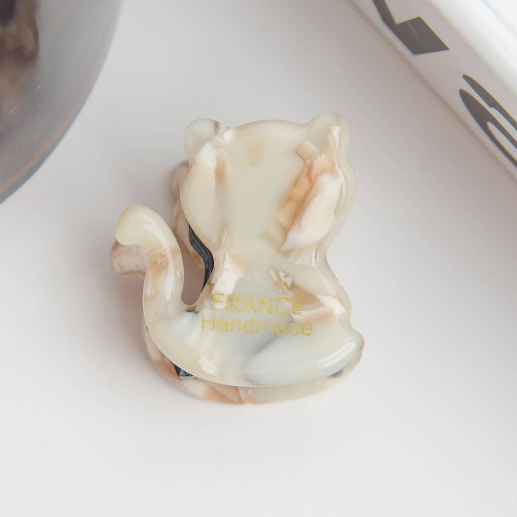 TheDivaSoap - Wholesale Hair Clip - Women's - Acetate Mini Cute Cat and Bear Hair Clip1