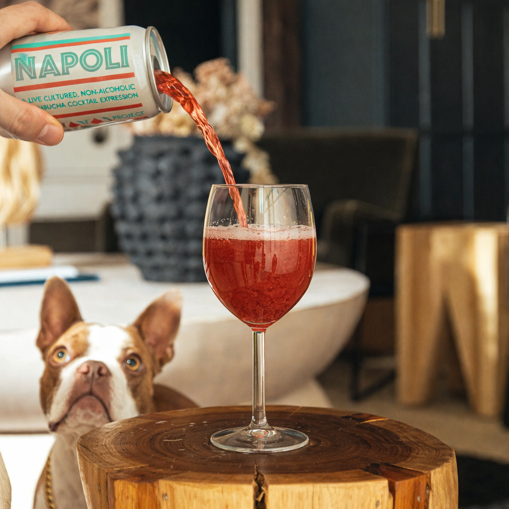 Figment Kombucha - Wholesale Non-Alcoholic Aperitif/Mocktail - "Napoli" Italian-Style N.A. Aperitivo -12 Pack 0