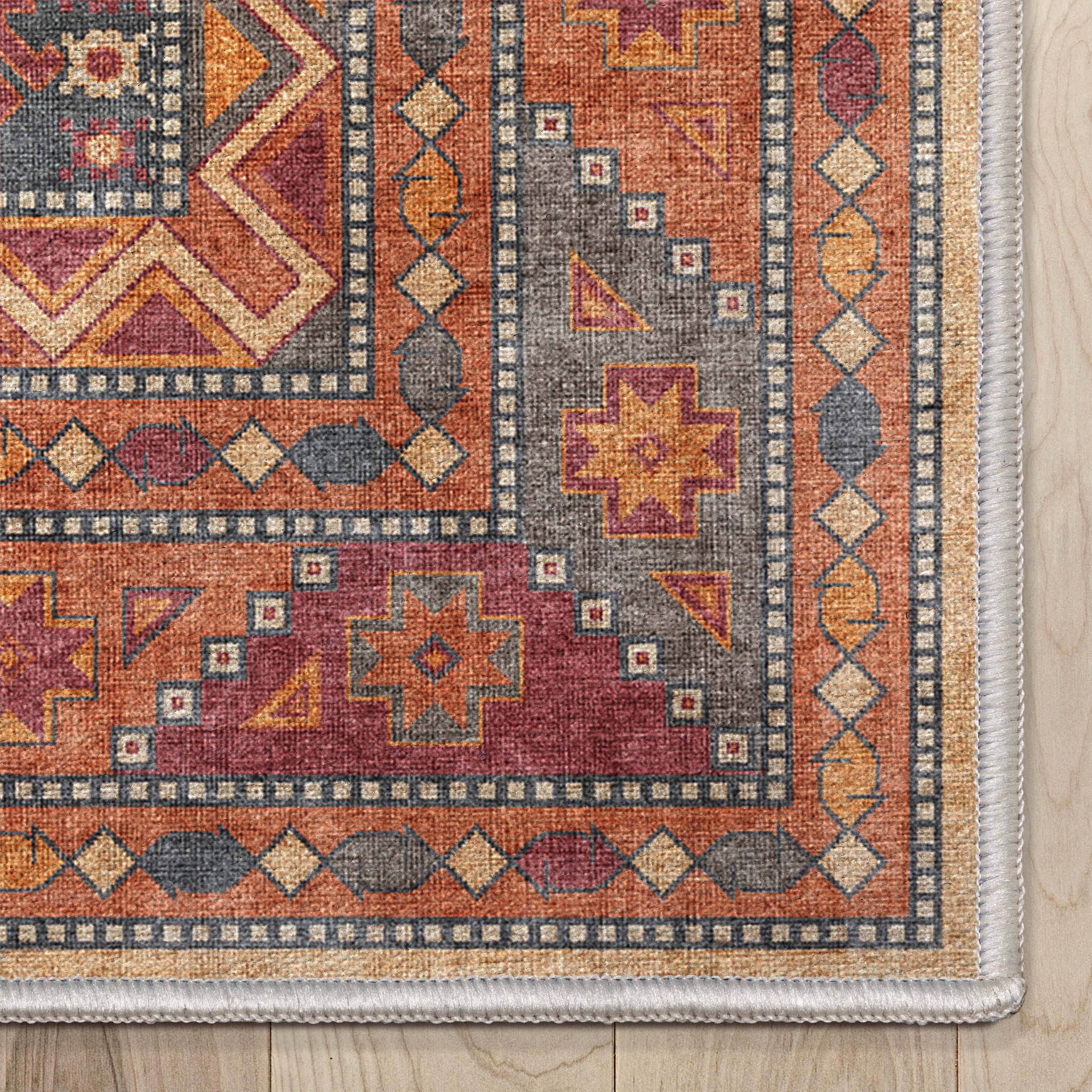 Well Woven – Tapete por atacado – Tapete Praha Vintage Global Tribal de Tecido Plano1