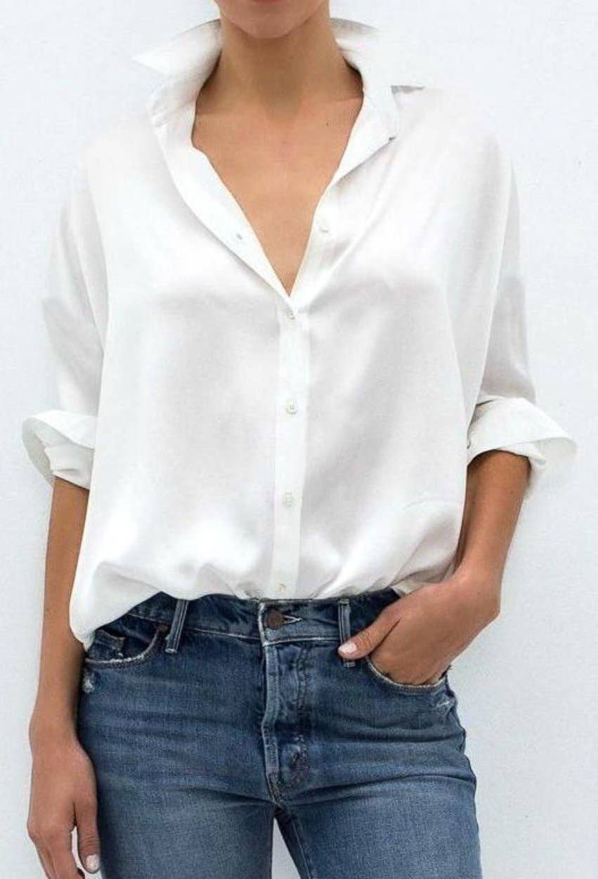The Lomas Brand - Wholesale Button Down Shirt - Women's - The Abigail Oxford13