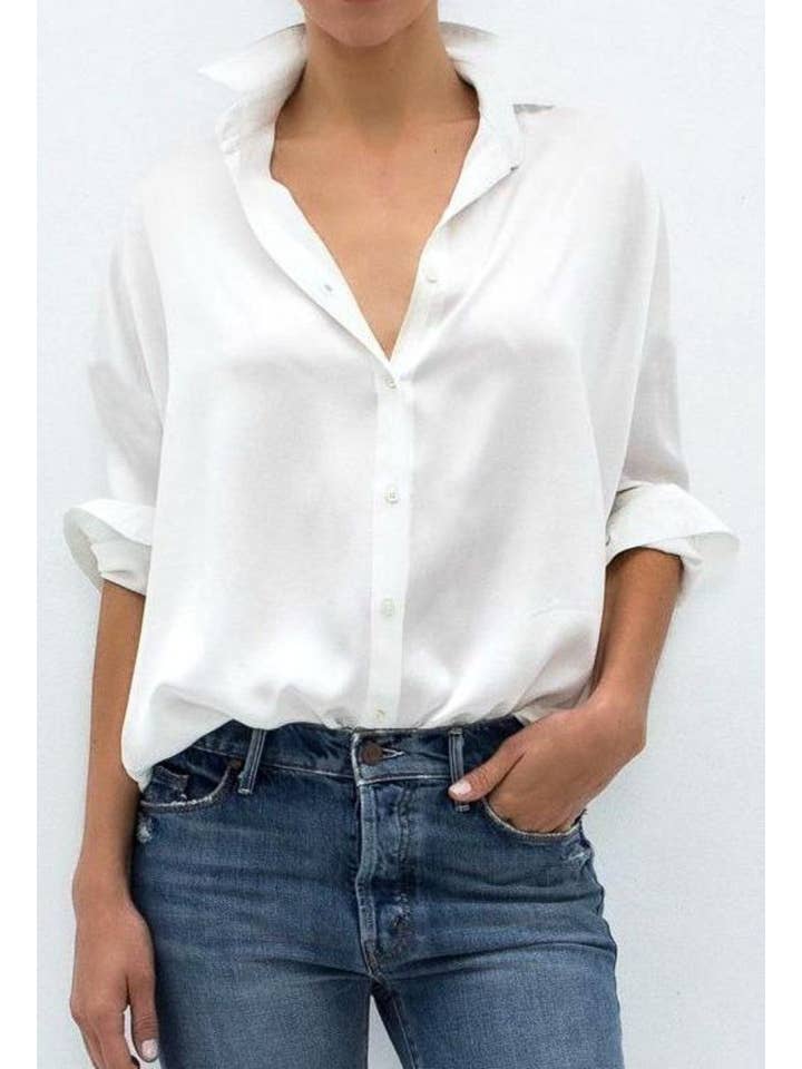 The Lomas Brand - Wholesale Button Down Shirt - Women's - The Abigail Oxford13