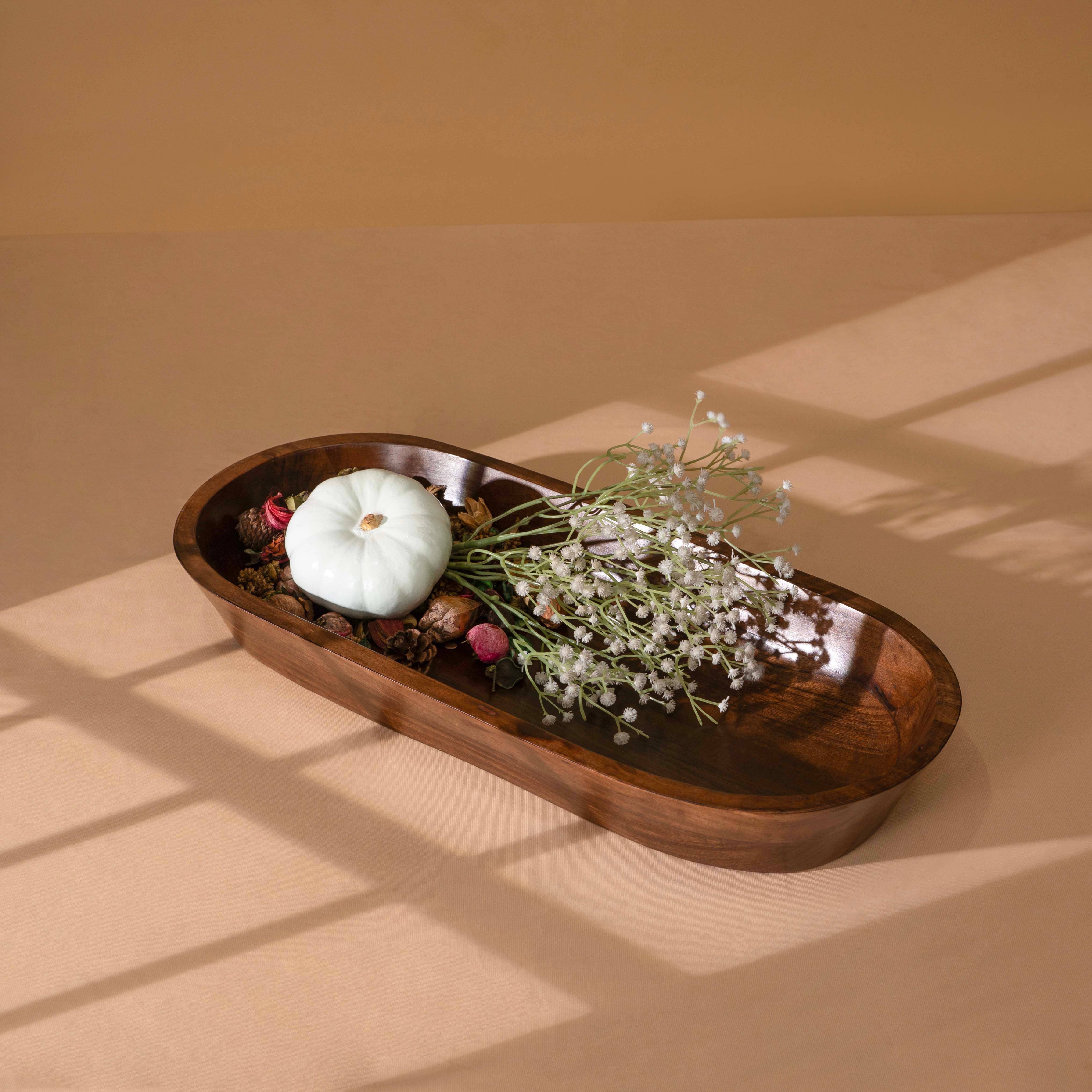 LuxeDesigns Co LLC - Vendita all'ingrosso Ciotole/Piatti decorativi - Grande ciotola per pasta in legno intagliato a lungo, ciotole in legno fatte a mano20